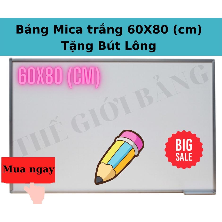 Bảng Mica trắng Treo Tường Kích Thước (40x60, 60x80, 60x100, 80x120)cm