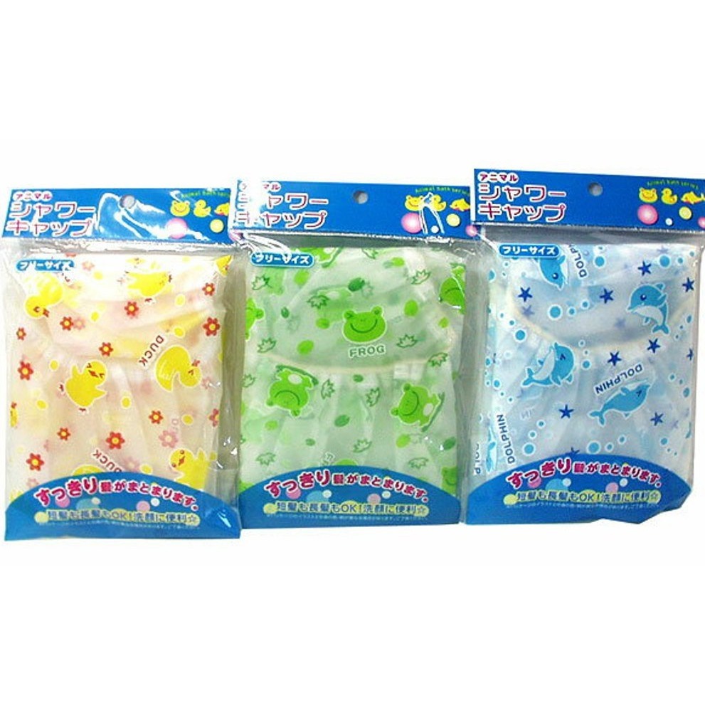 Mũ tắm 03 họa tiết 30cm chống thấm nước cao, dai bền & co giãn - made in Japan