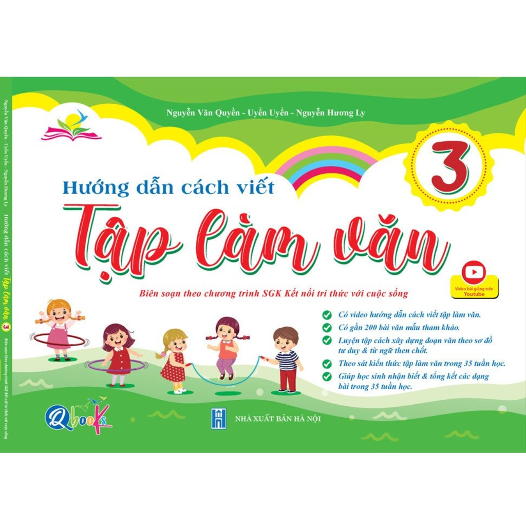 Sách Hướng dẫn cách viết TẬP LÀM VĂN Lớp 3 - Kết nối tri thức với cuộc sống - Cả năm (1 cuốn) - BẢN QUYỀN