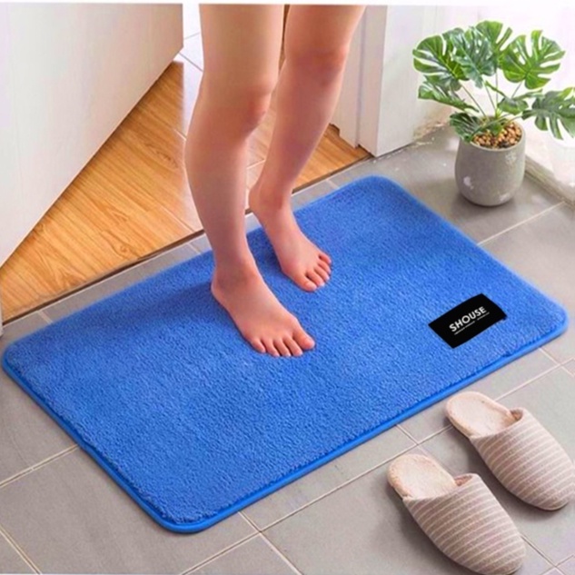 Thảm Lau Chân Chùi Chân Nhà Tắm chống trượt 3d nhà bếp welcome cao cấp giá rẻ khách sạn đế cao su hút nước