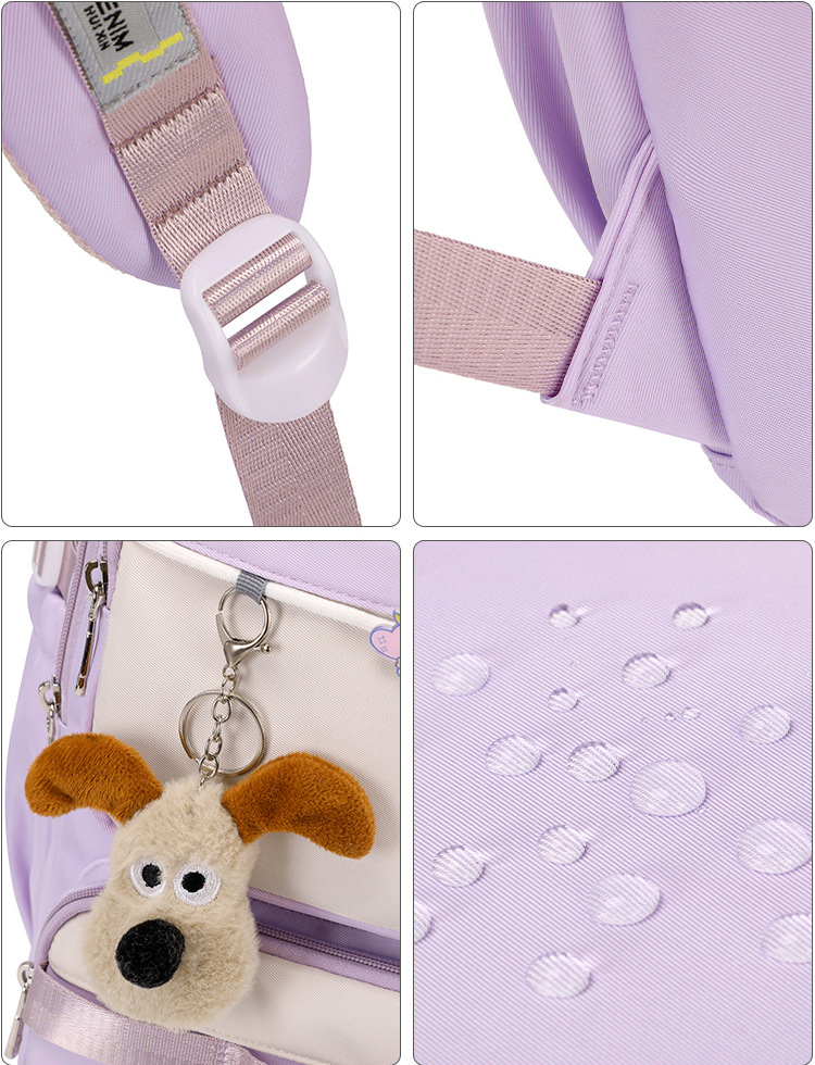 Balo thời trang phong cách Hàn Quốc dày dặn chống thấm nước dùng cho đi học, đi chơi - BEE GEE – BLTT9059A