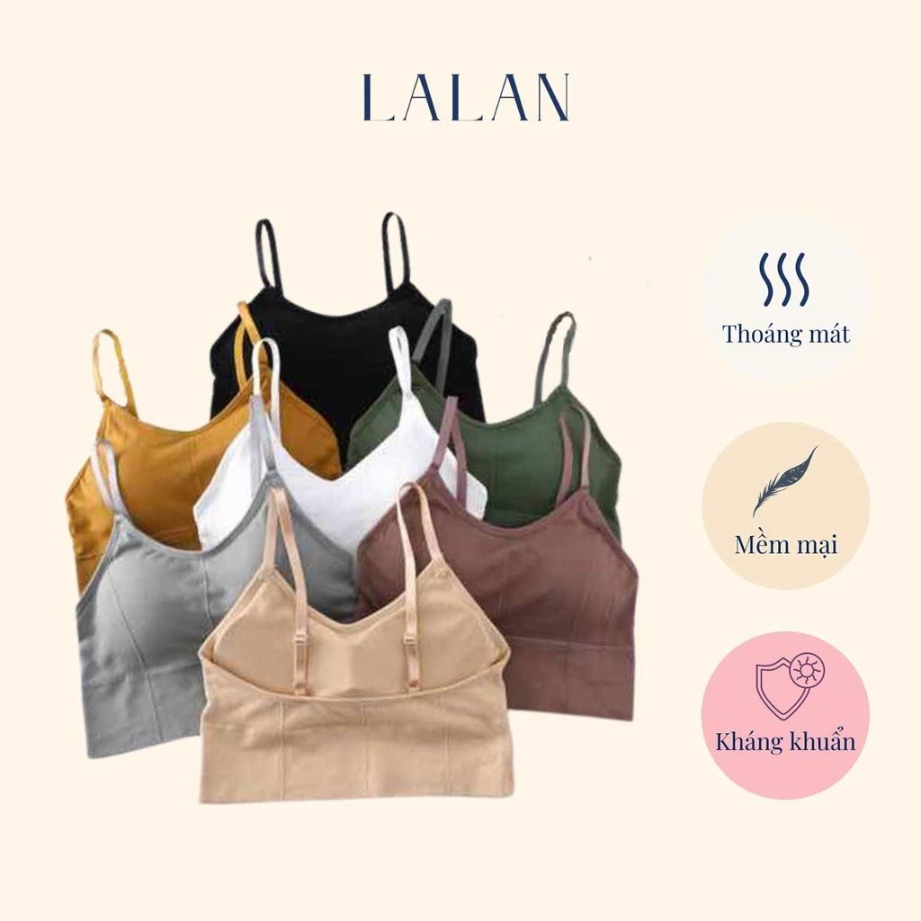 HÀNG MỚI VỀ_ Áo Bra Cotton thun gân co giãn_ Áo lót thể thao thấm hút tốt