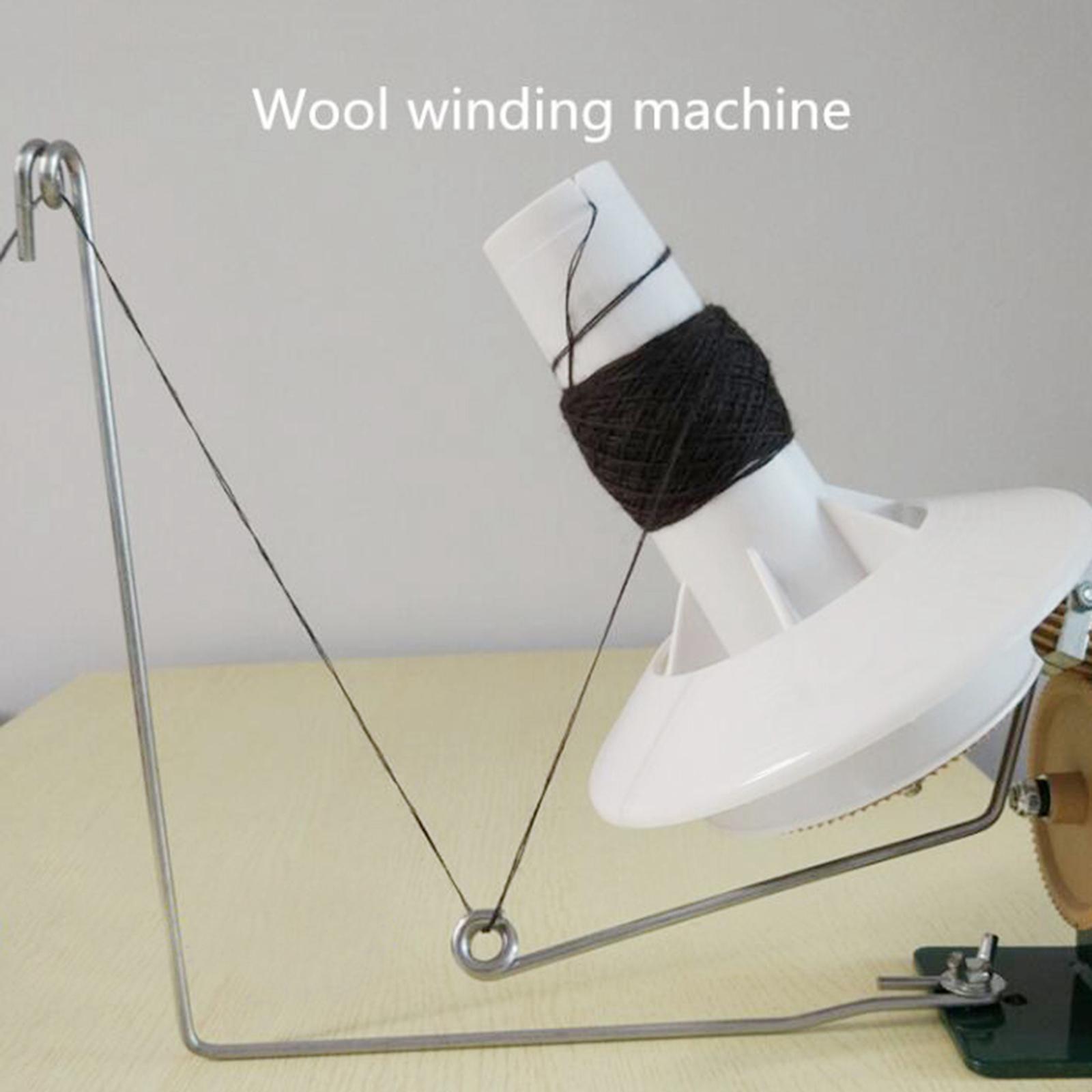 Manual Knitting Roll Fiber String Yarn Machine Winder Holder Clamp