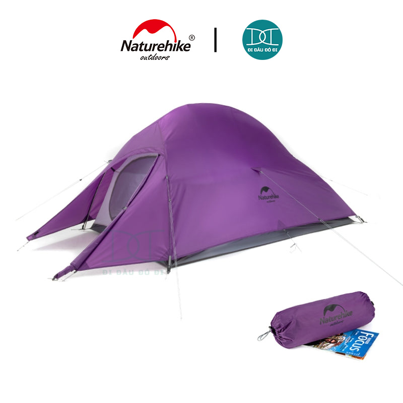 Lều cắm trại 2 người siêu nhẹ Naturehike Cloud up 2 chính hãng NH17T001-T