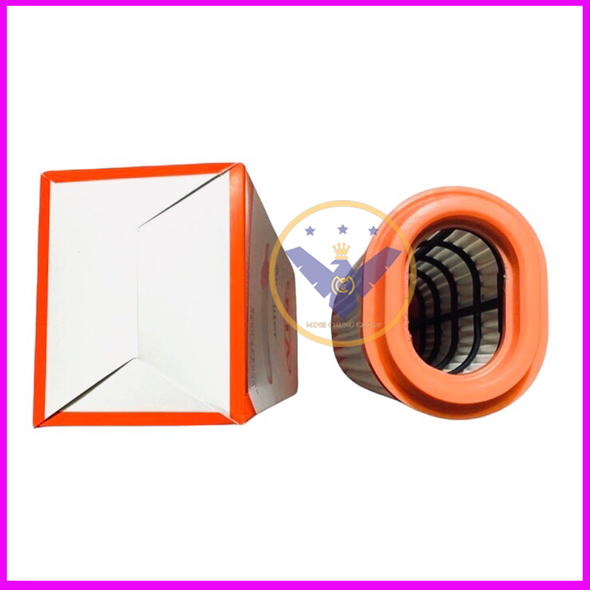 Combo 2 Lọc gió động cơ xe Kia Morning, Picanto form mới - Mã 28113-G6000