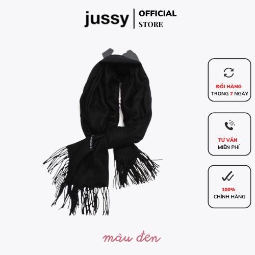 Khăn Quàng Cổ Nữ Jussy Fashion Chất Khăn Choàng Cổ Len Cashmere Dày Mịn Nhiều Màu Hot Trend Kích Thước 180x80cm - Đỏ Đậm