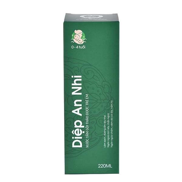 Nước Tắm Thảo Dược Trẻ Em Diệp An Nhi 220ml