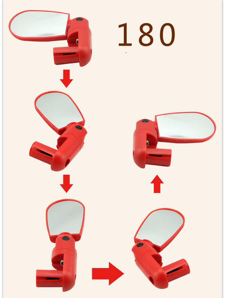 Kính Chiếu Hậu Cho Xe Đạp SPK158 (Đen)