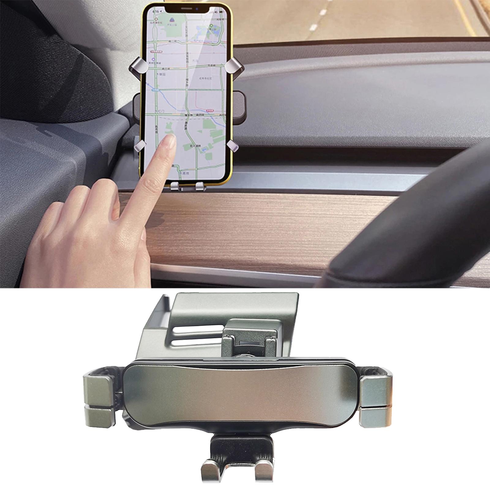 Car Phone Mount Holder Air Outlet Mount Smartphone Holder Cradle Stable Non-slip Phone Stand Replacement for all Tesla