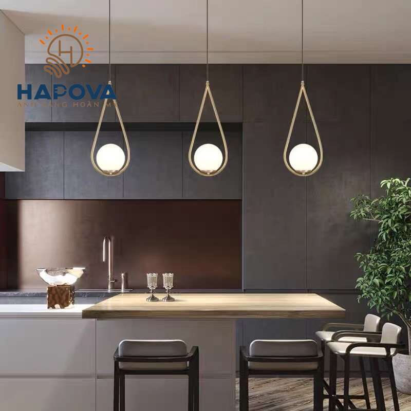 Đèn thả trang trí phòng khách phòng ngủ Decor HAPOVA DUMIS 5009