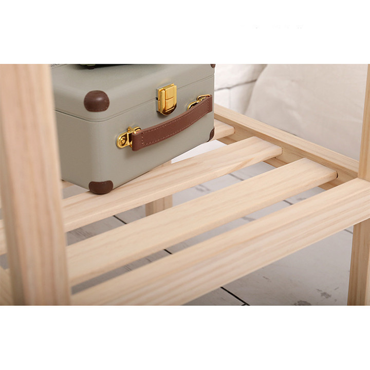 Kệ táp gỗ thông mặt kính (kt 50x40x40cm)
