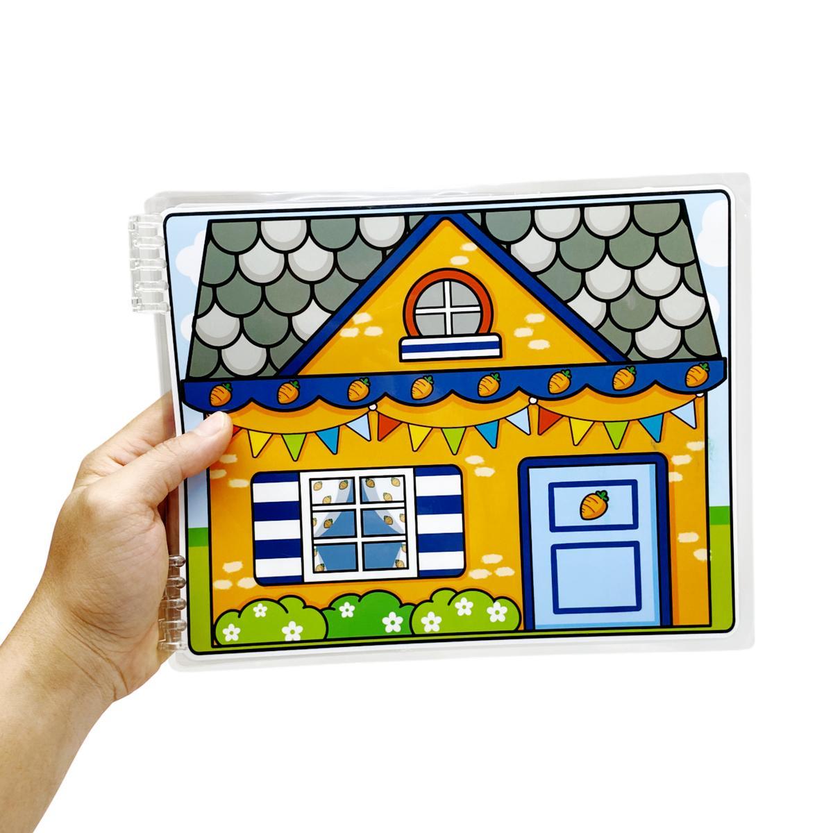 Bộ Tranh Tương Tác - Đôi Thỏ - LuLuHappyArt
