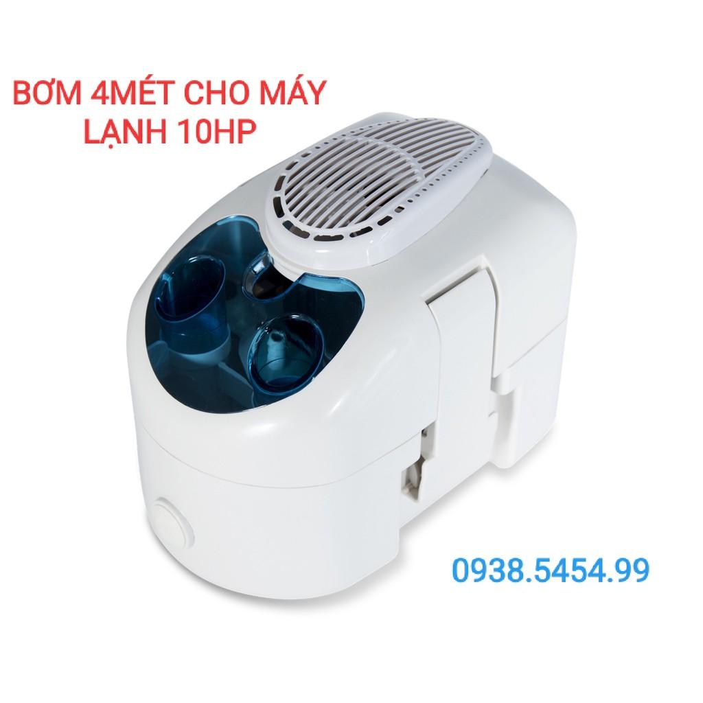 MÁY BƠM THOÁT NƯỚC THẢI MÁY LẠNH 10HP - BƠM 4 MÉT