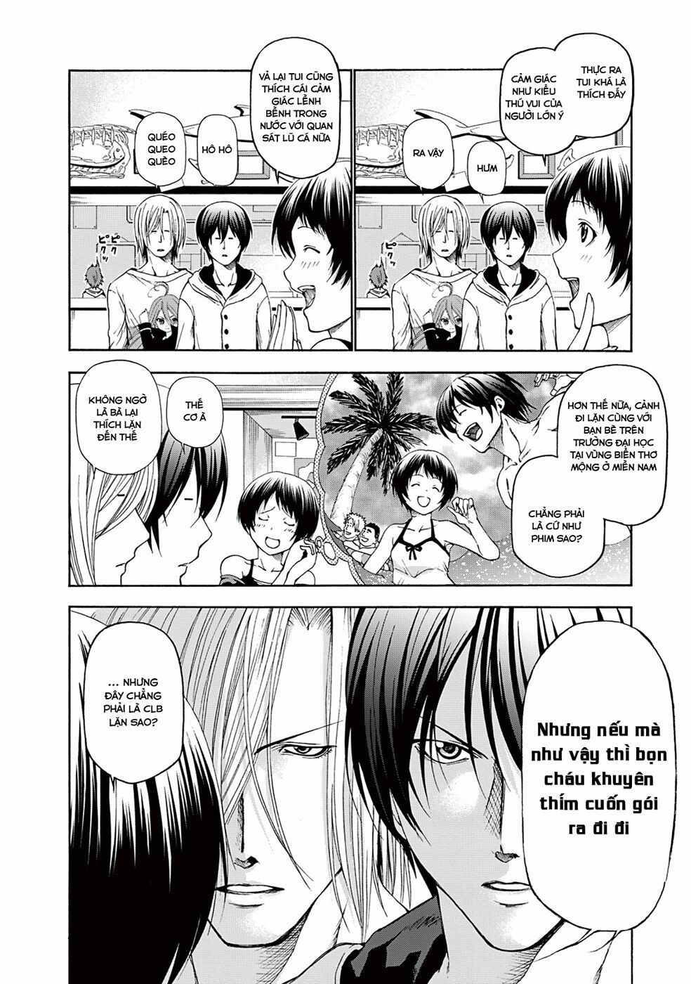 cô gái thích lặn - grand blue chapter 11 2