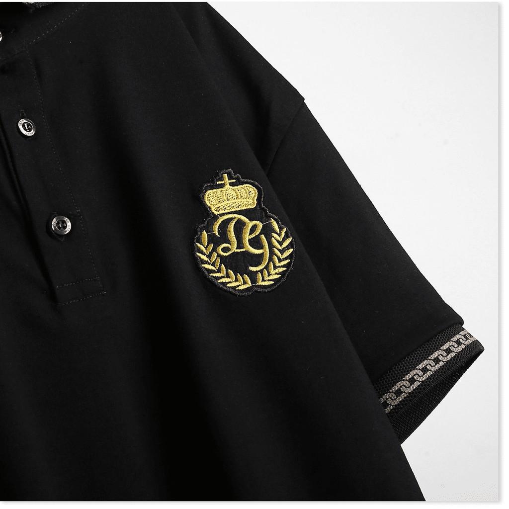 ÁO THUN CỔ TRỤ NAM NỮ,MÀU SẮC SANG TRỌNG,THIẾT KẾ HỌA TIẾT SIÊU NGẦU LANA FASHION