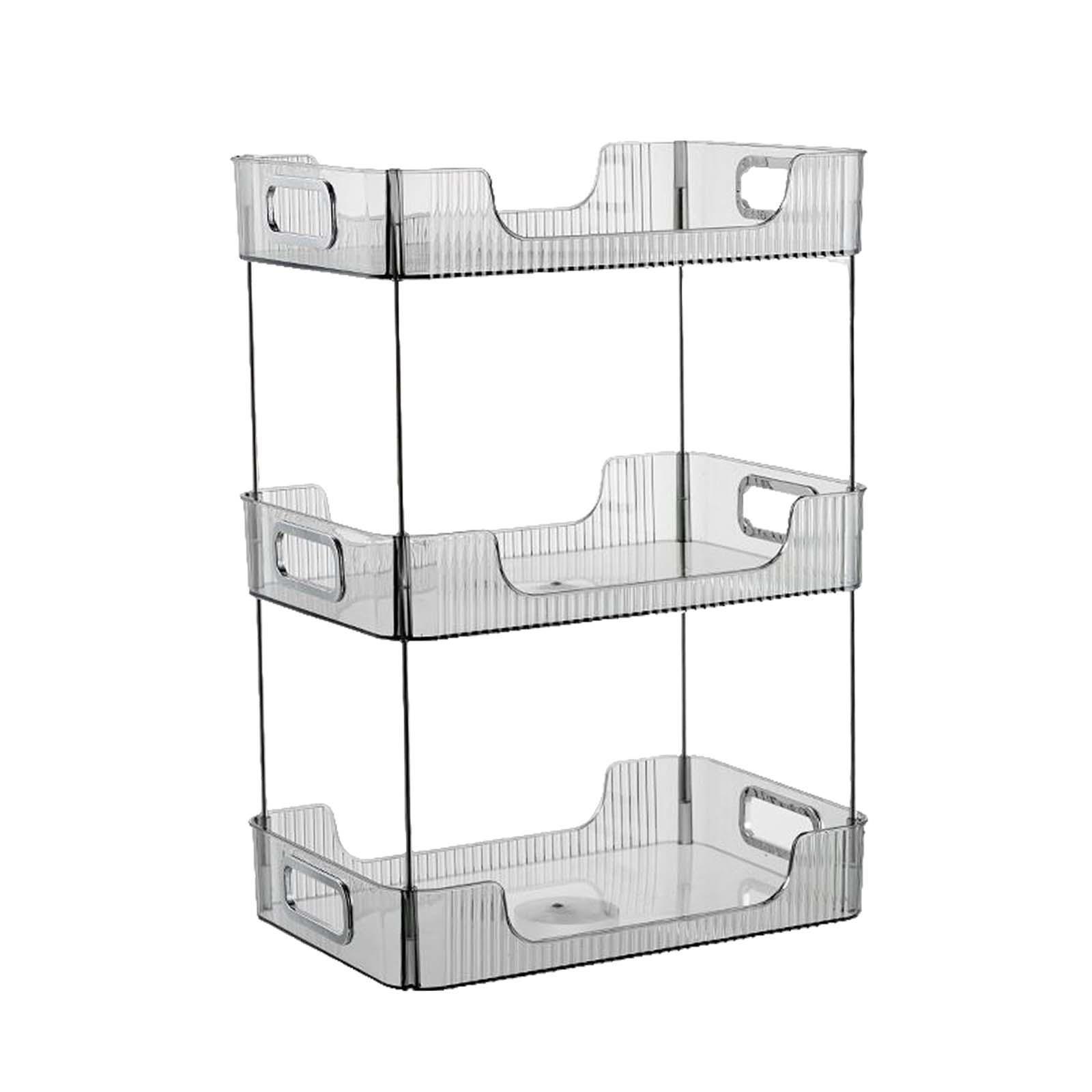 Cosmetic Storage Rack Organizer Shelf for Kitchen Home Pantry Countertop