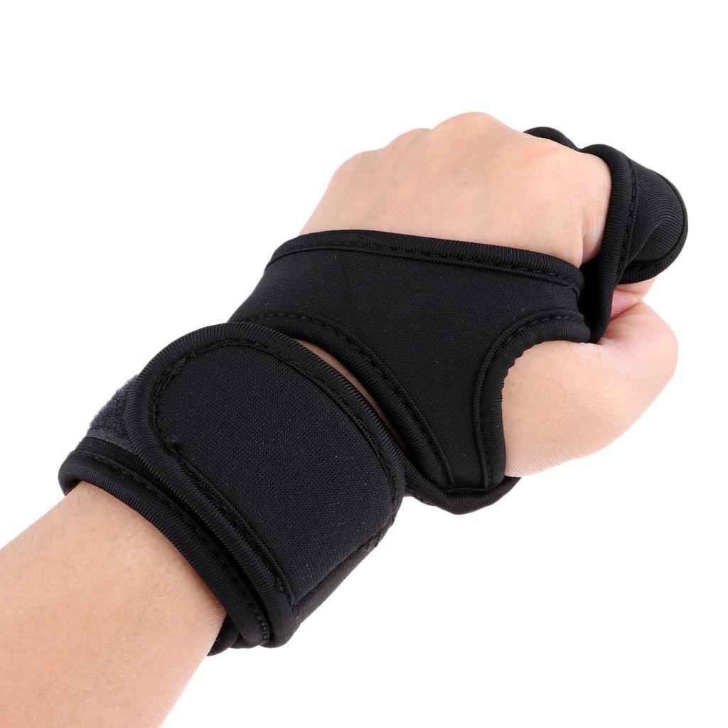 Unisex Wrist Support Half Finger Cycling Motorcycle Gloves