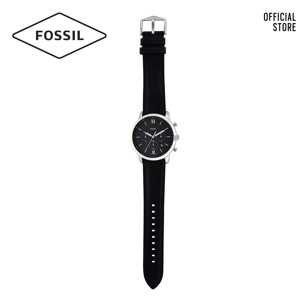 Đồng hồ nam FOSSIL dây da Neutra FS5452 - màu đen