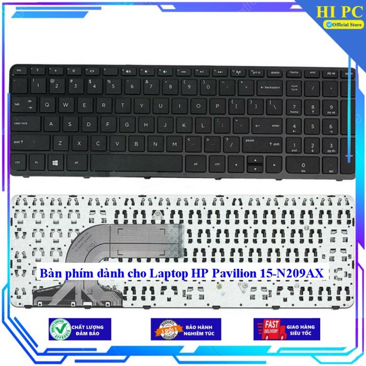 Hình ảnh Bàn phím dành cho Laptop HP Pavilion 15-N209AX  - Hàng Nhập Khẩu