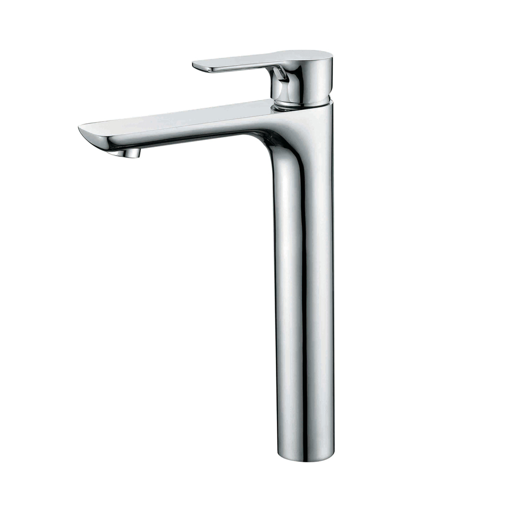 Vòi lavabo nóng lạnh, màu chrome, chất liệu: đồng, kích thước: 220*42mm, hiệu Trevi KB02313