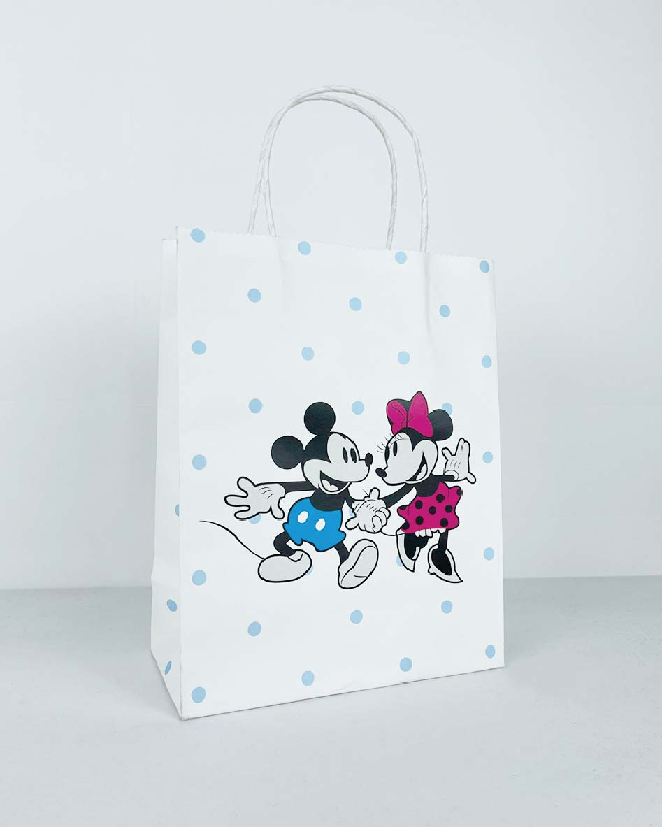 COMBO 10 TÚI GIẤY KRAFT CHUỘT MICKEY SBU00045