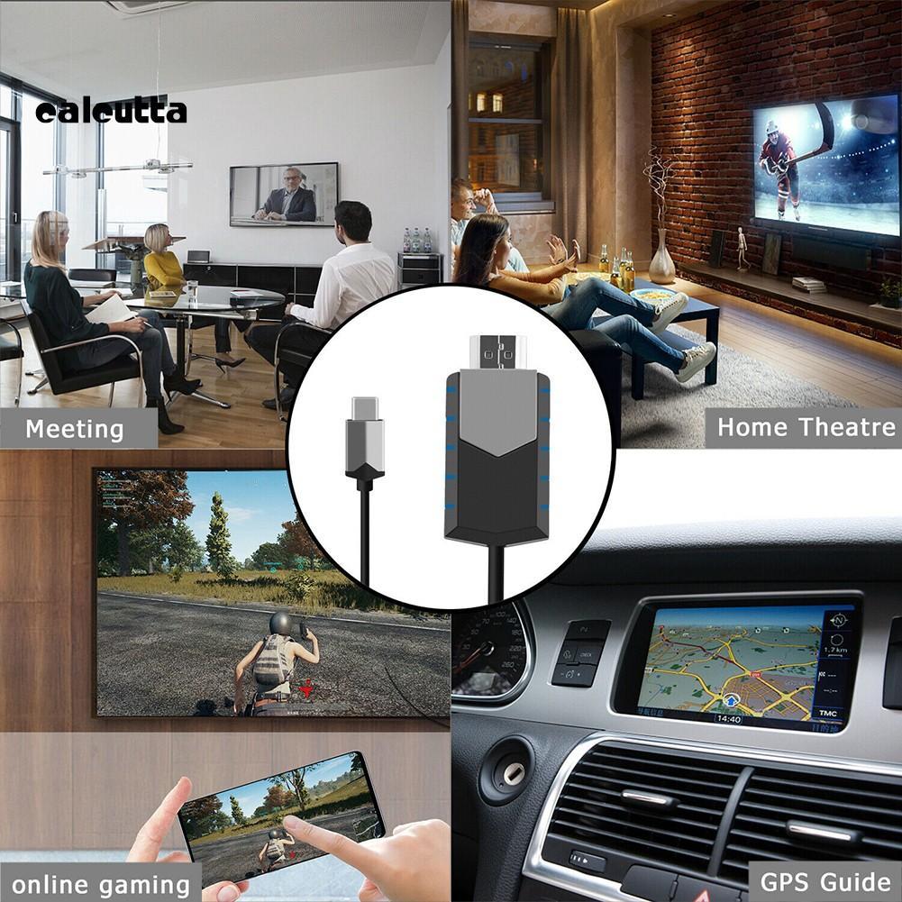 Dây Cáp Chuyển Đổi Từ Giác Cắm Type-C Sang Cổng Hdmi 4k