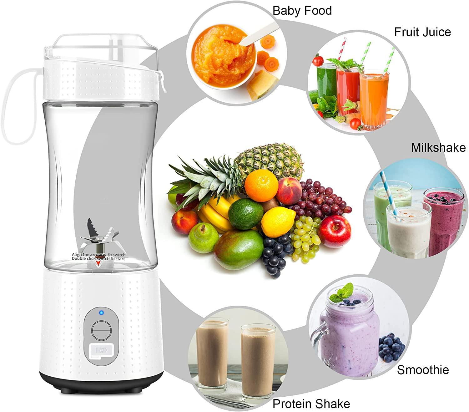 Mini Blender di động mà không có BPA, máy trộn cá nhân cho sinh tố và lắc