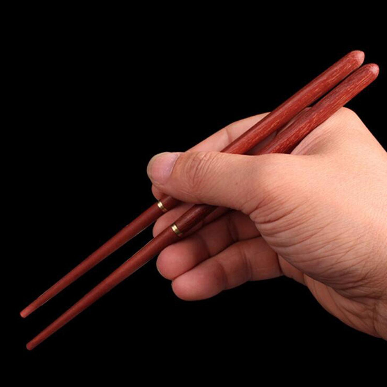 1Pair Folding Chopsticks Portable Tableware School Office Travel