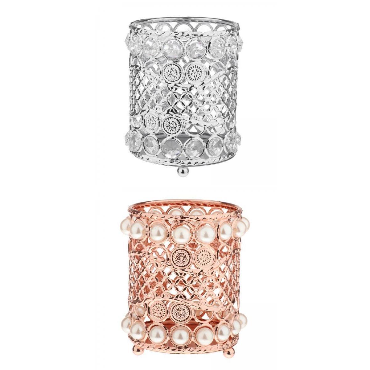 2x Makeup Brush Jewelry Storage Holder Pen Container