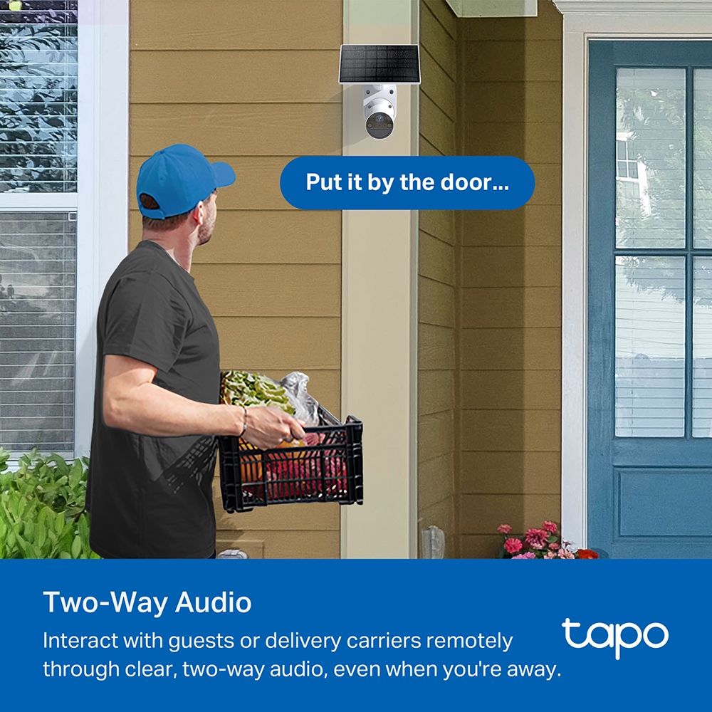 Camera WIFI Năng Lượng Mặt Trời TP-Link Tapo C410 KIT | 2K 3MP sắc nét | Dễ cài đặt | Bảo hành 2 năm | Hàng Chính Hãng