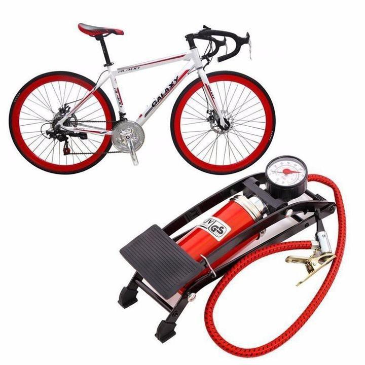 Bơm Đạp Chân Đa Năng Mini Cho Ô Tô Xe Máy Xilanh Nhập Khẩu Và Phân Phối Bởi Stanlay,