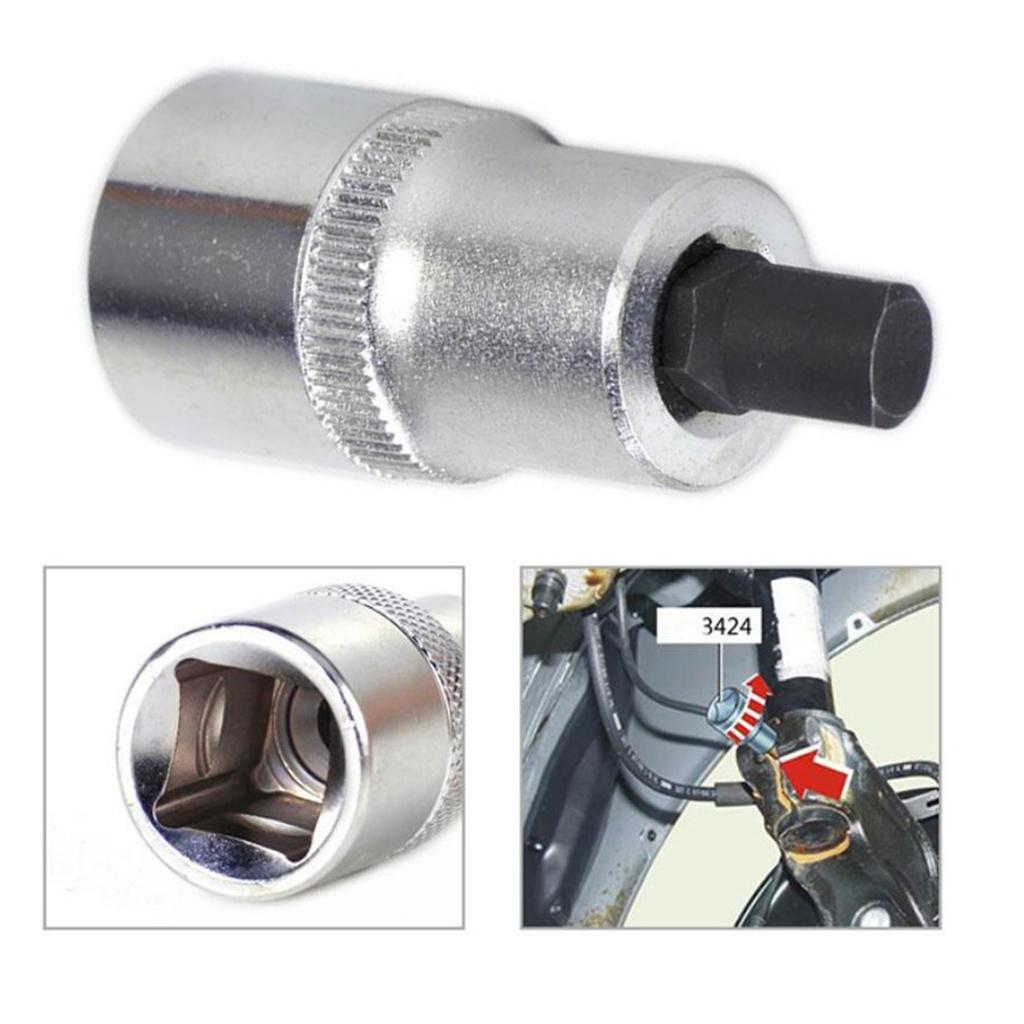 Socket Wrench, Socket Wrench Insert / Drive Nut 15mm 12.5mm, for Golf