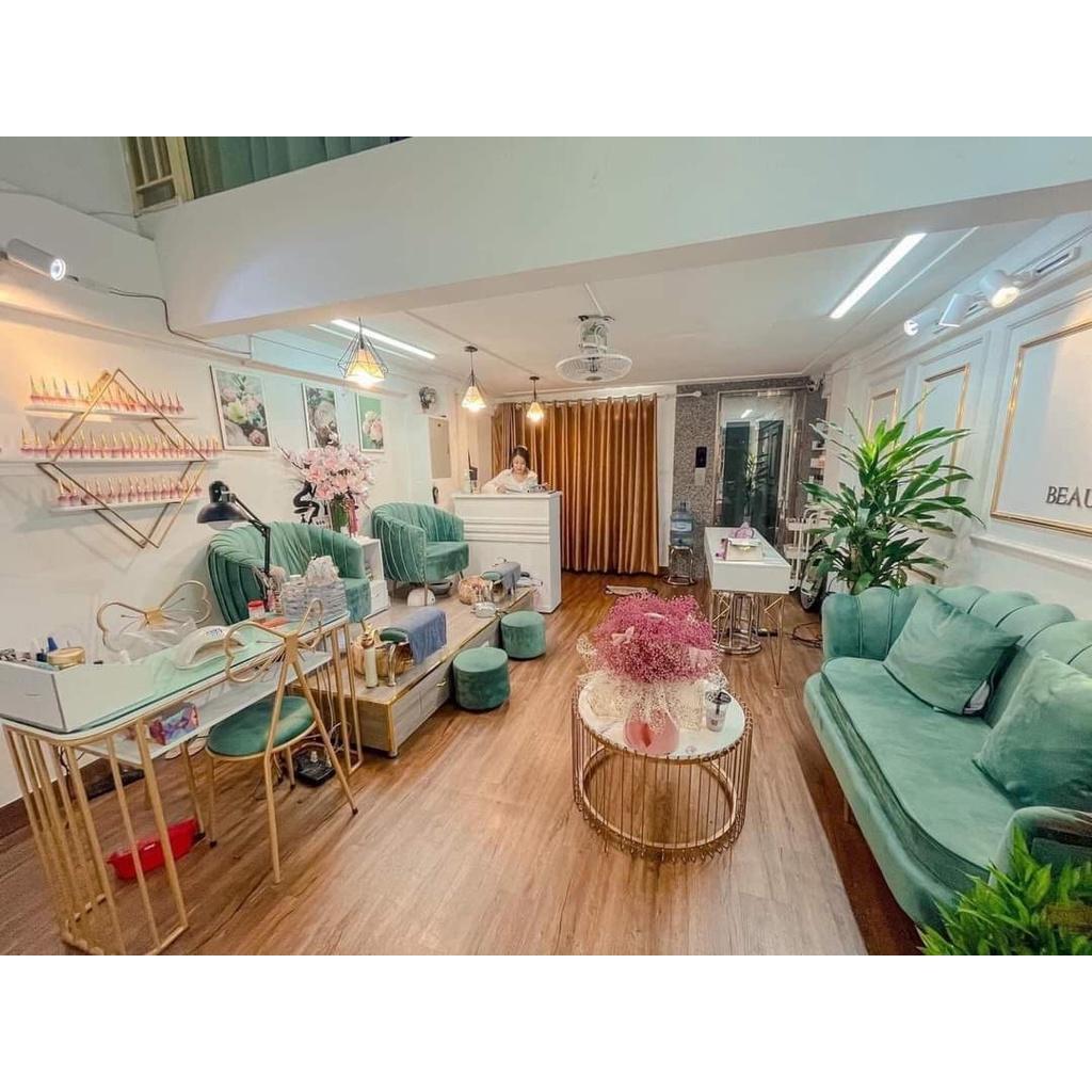 Combo khung vuông kèm 3 thanh ngang, trang trí phòng nail -spa kích thước lớn