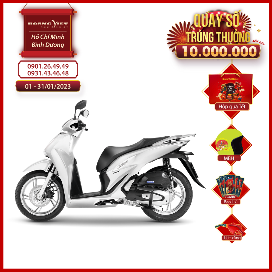 Xe Máy Honda SH150i Cao Cấp ABS 2022- Trắng