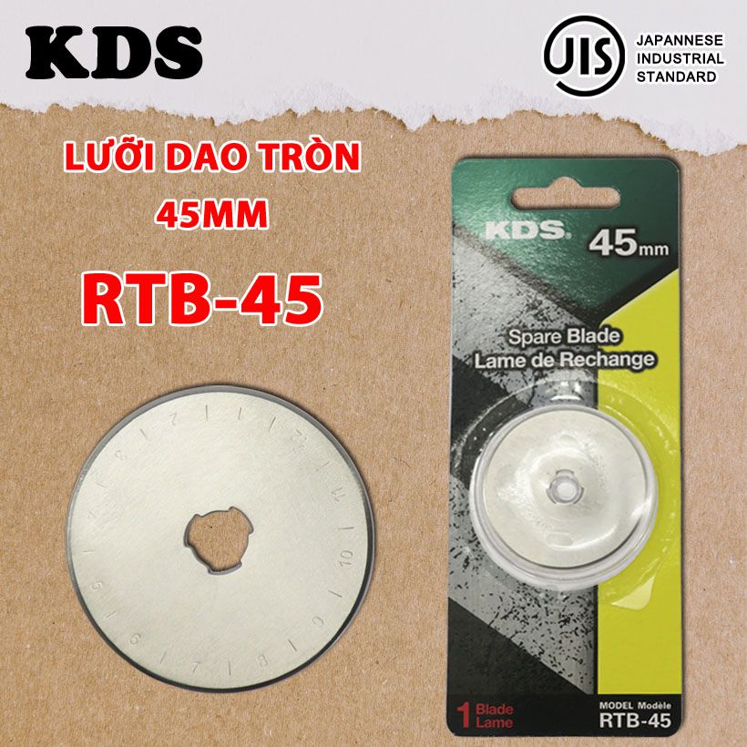 Lưỡi dao tròn 45mm KDS RTB-45