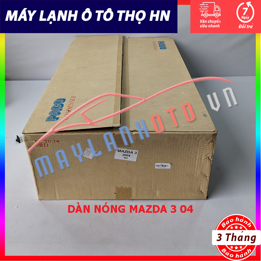 Dàn  nóng Mazda 3 đời 2006 Hàng xịn Thái Lan