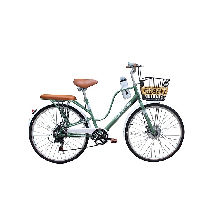 Xe đạp đường phố SMNBike Queen thắng đĩa - Bánh 26 inch - 7 tốc độ