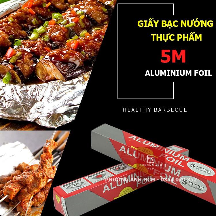 Giấy Bạc Nướng Thịt, Bánh, Đồ Ăn/ Giấy Bạc Bọc Thực Phẩm