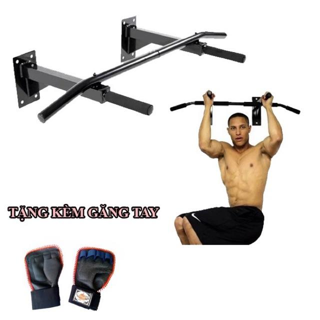 Xà đơn treo tường đa năng Wall Pull Up Bar P90X Hoangducsport loại tốt