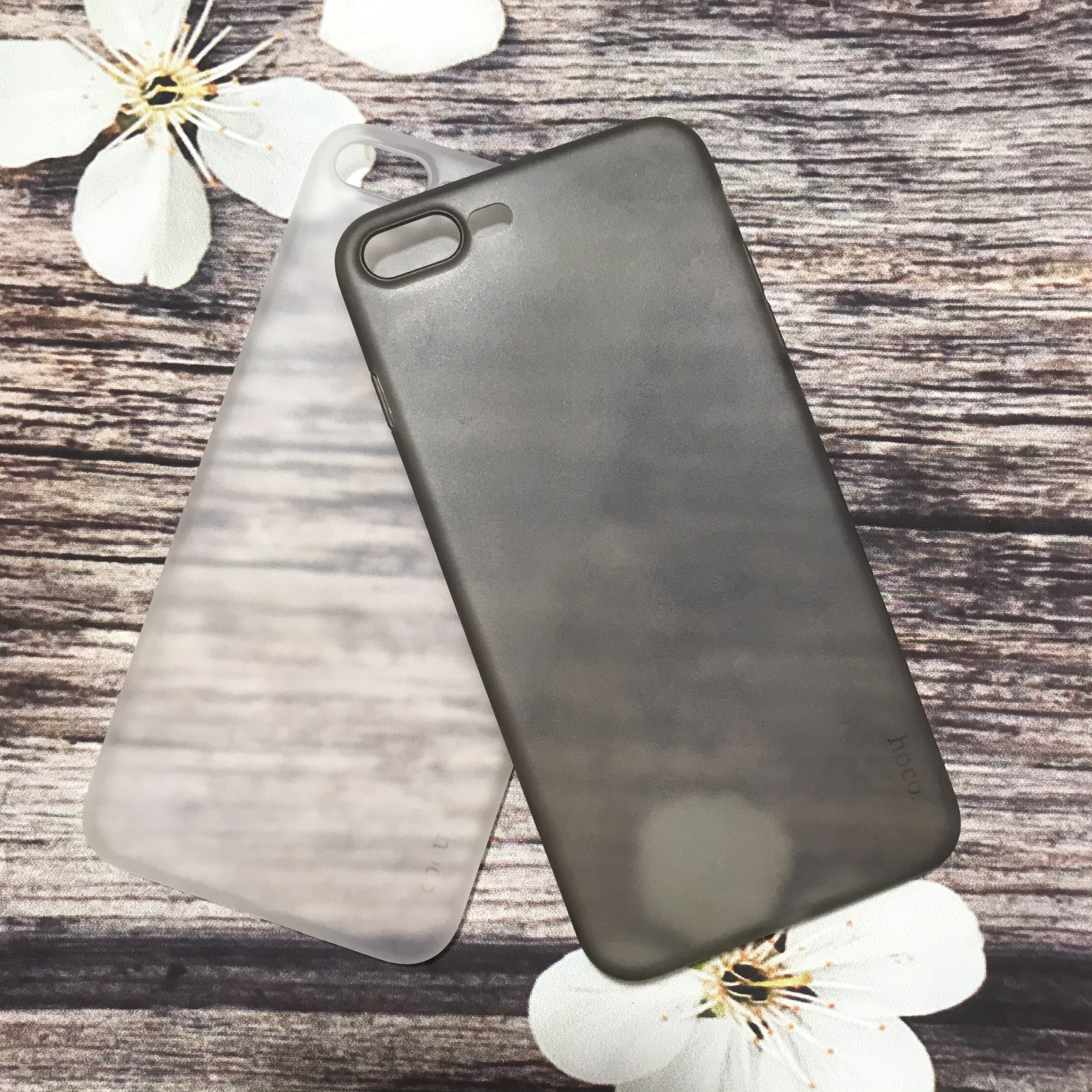 Ốp lưng lụa nhám HOCO siêu mỏng chống vân tay cho iPhone 7 Plus/ 8 Plus - Hàng Nhập Khẩu