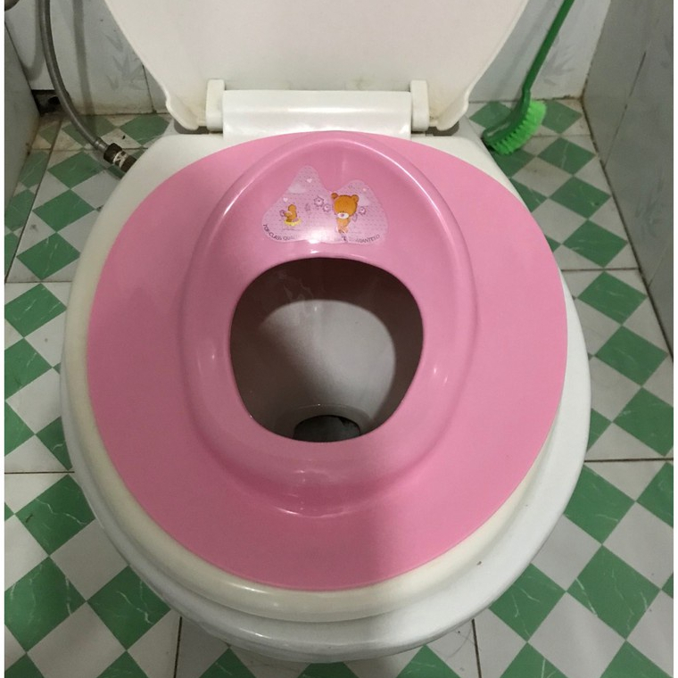 Bệ thu nhỏ bồn cầu cho bé , thu nhỏ bồn cầu cho bé đi vệ sinh thoải mái Việt Nhật - Hàng chính hãng
