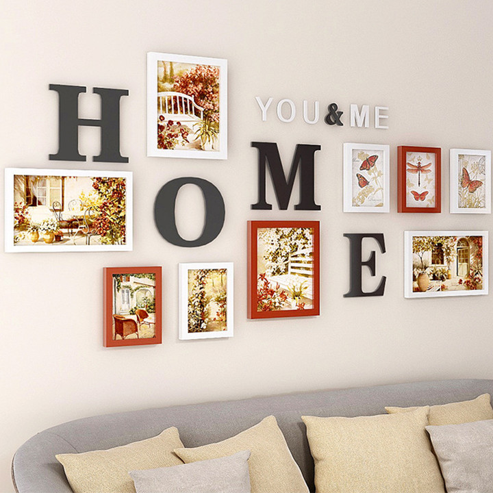 Bộ Tranh Treo Tường Phong Cảnh Và HOME YOU &amp; ME Dán Tường - Decor Trang Trí Nhà Đẹp Và Quà Tặng