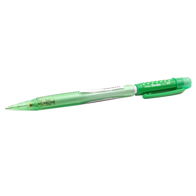 Bộ 2 Bút Chì Bấm Pentel 0.5mm AX105C-K - Màu Xanh Lá