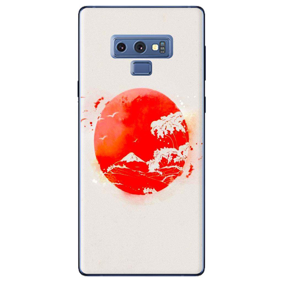 Ốp Lưng Dành Cho Samsung Galaxy Note 9 - Mặt Trời Đỏ
