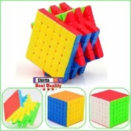 Đồ chơi rubik 6x6x6, rubic 7x7x7 cực trơn không viền xoay được ở tốc độ cao