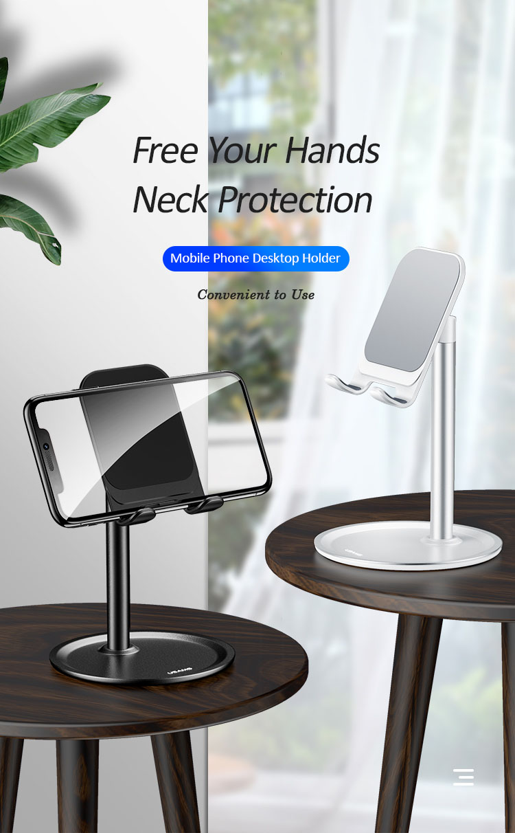 Dock đế giữ điện thoại USAMS US-ZJ048 Mobile Phone Desktop Holder