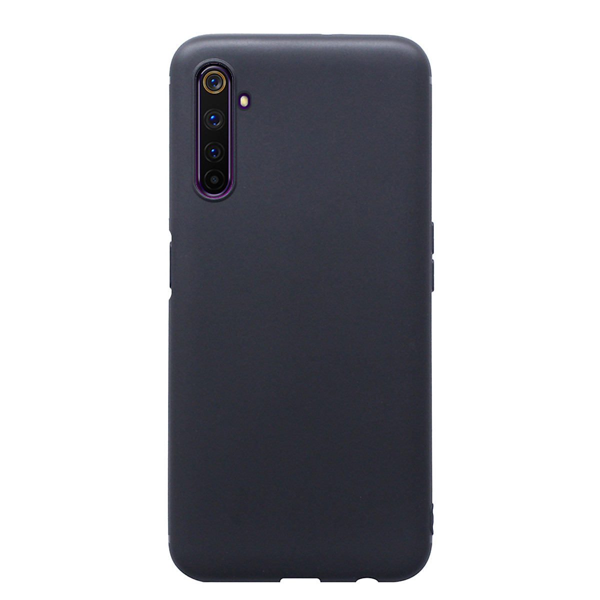 Ốp lưng cho Realme 6 Pro dẻo đen bảo vệ camera