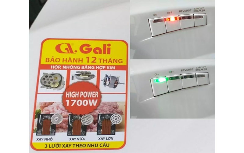 Máy xay thịt Gali GL-1922 Hàng chính hãng mới 100%