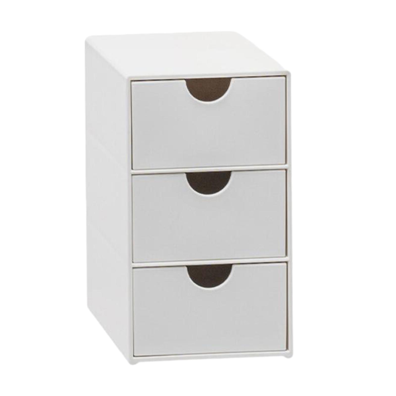 Desktop Drawer Organizer Versatile Office Supplies Organiser for Vanity Desk