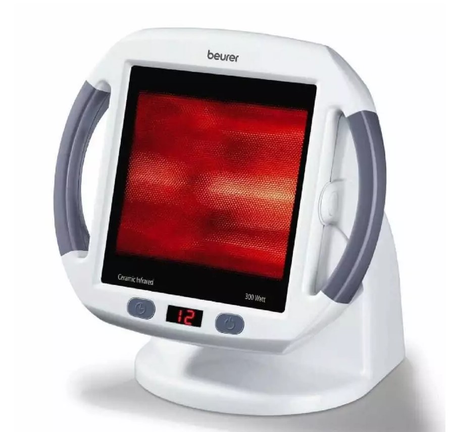 Đèn Hồng Ngoại Hỗ Trợ Trị Liệu Beurer IL50, Bảng Điều Khiển Điện Tử, Nhập Đức, BH 12 Tháng